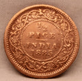 Half Pice Coin 1885 Victoria Empress Copper Coin