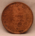 Half Pice Coin 1893 Victoria Empress Copper Coin