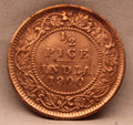 Half Pice Coin 1900 Victoria Empress Copper Coin