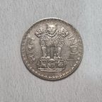 1976 Indain Republic 1 Rupee Coin Bombay Mint Condition UNC