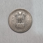 1962 1 Rupees Republic of India Coin Calcutta Mint Condition UNC
