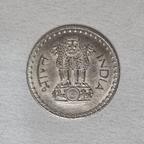 1970 1 Rupees Republic of India Coin Bombay Mint Condition UNC