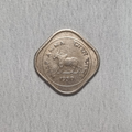 1950 Half Anna India Republic Bull Coin Bombay Mint Condition UNC