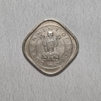 2 Annas 1950 Bull Coin Bombay Mint Condition UNC