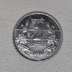 1 Rupee 2010 Republic Indian Steel Coin