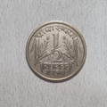 Half Rupee 1950 George V coins