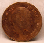 Quarter Anna 1910 Edward VII Bronze Coins