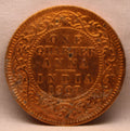 Quarter Anna 1907 Edward VII Bronze Coins