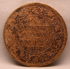 Quarter Anna 1907 Edward VII Bronze Coins