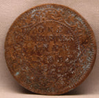 Quarter Anna 1907 Edward VII Bronze Coins