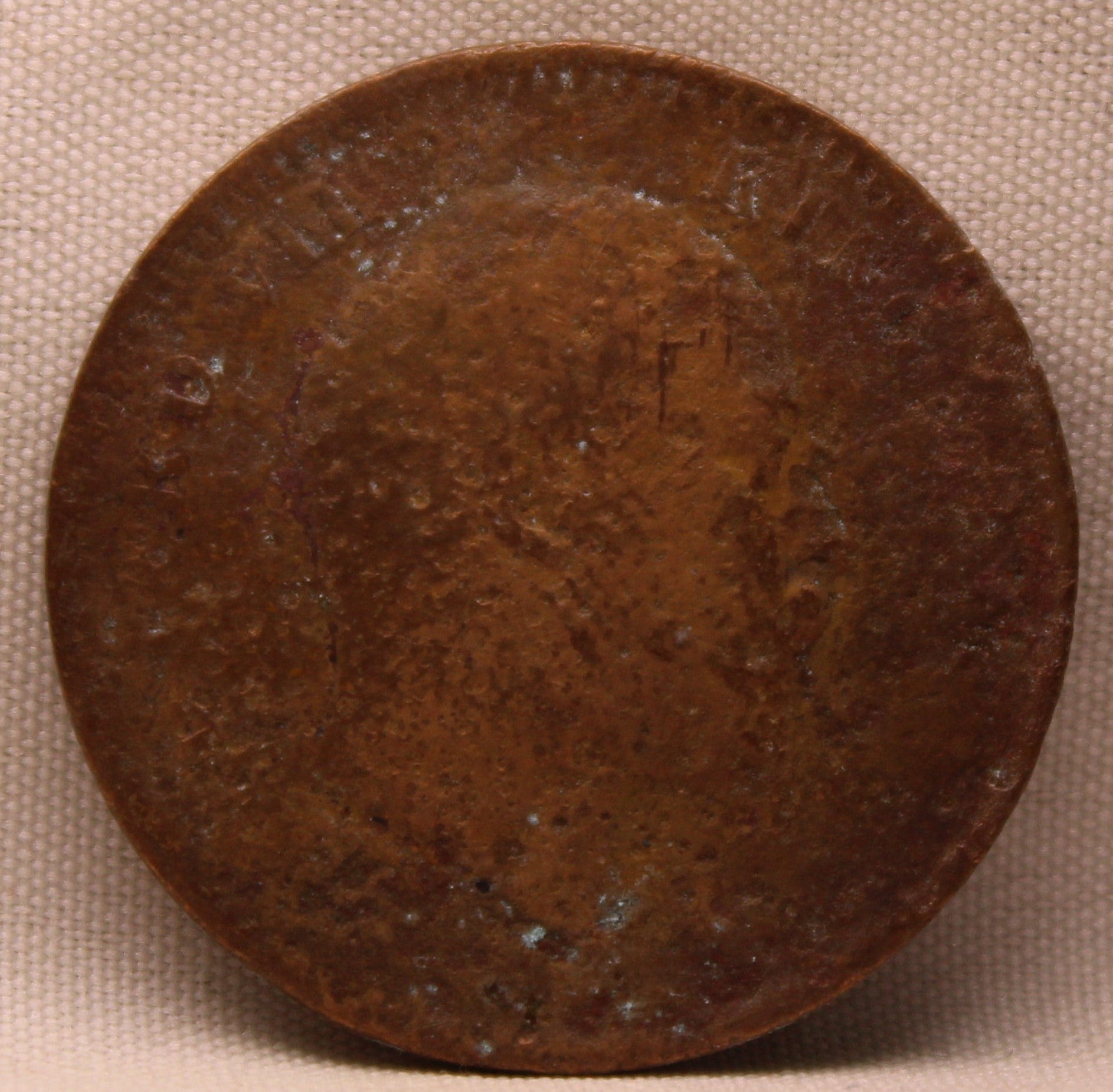 Quarter Anna 1907 Edward VII Bronze Coins