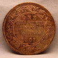 Quarter Anna 1907 Edward VII Bronze Coins