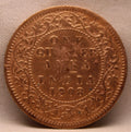 Quarter Anna 1908 Edward VII Bronze Coins