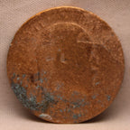 Quarter Anna 1908 Edward VII Bronze Coins