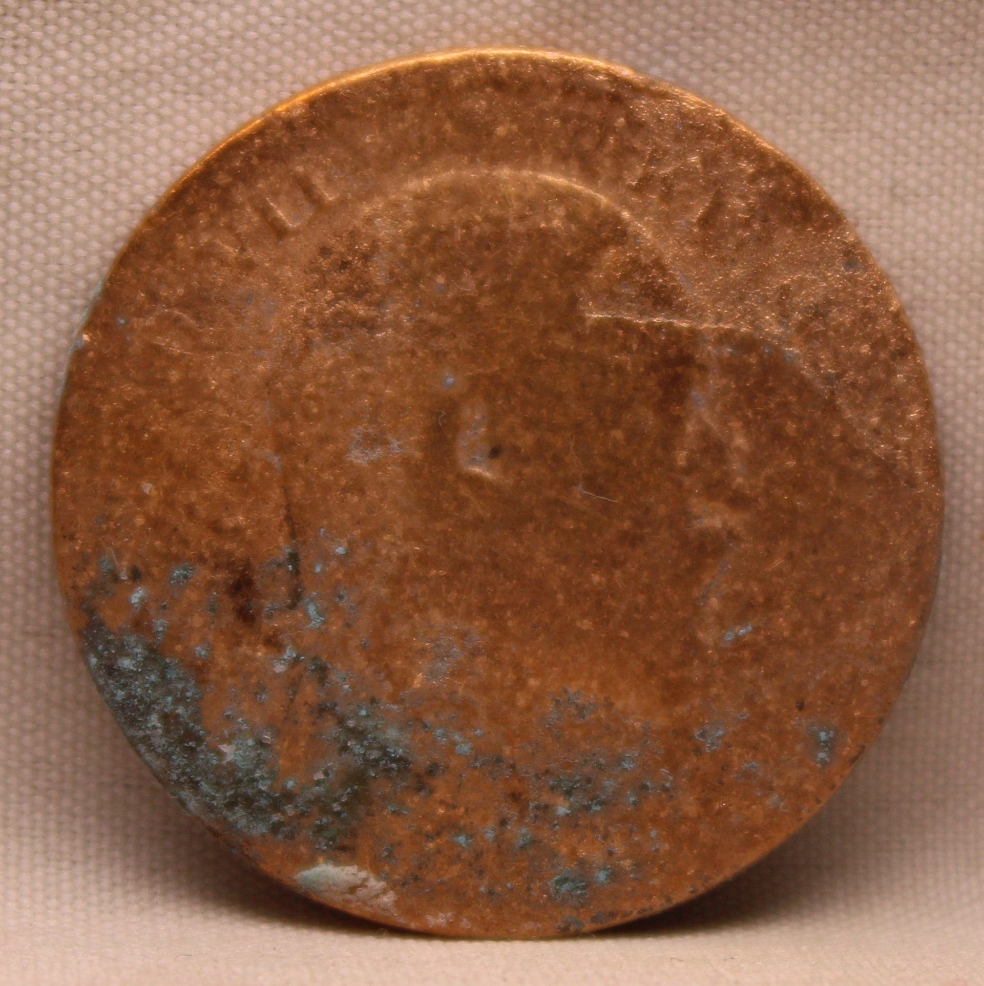 Quarter Anna 1908 Edward VII Bronze Coins