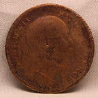 Quarter Anna 1910 Edward VII Bronze Coins