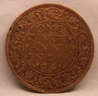 1941 One Quarter Anna Coin of King George VI of Bombay Mint