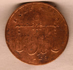 Half Anna of East India Company of Calcutta Mint of 1834