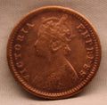 1/12 Anna 1877 Victoria Express Copper Coin