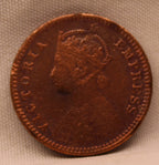 1/12 Anna 1886 Victoria Express Copper Coin