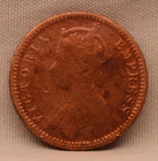 1/12 Anna 1892 Victoria Express Copper Coin