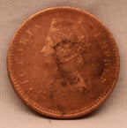 1/12 Anna 1898 Victoria Express Copper Coin