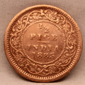 Half Pice Coin 1885 Victoria Queen Copper Coin
