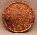 Half Pice Coin 1891 Victoria Queen Copper Coin