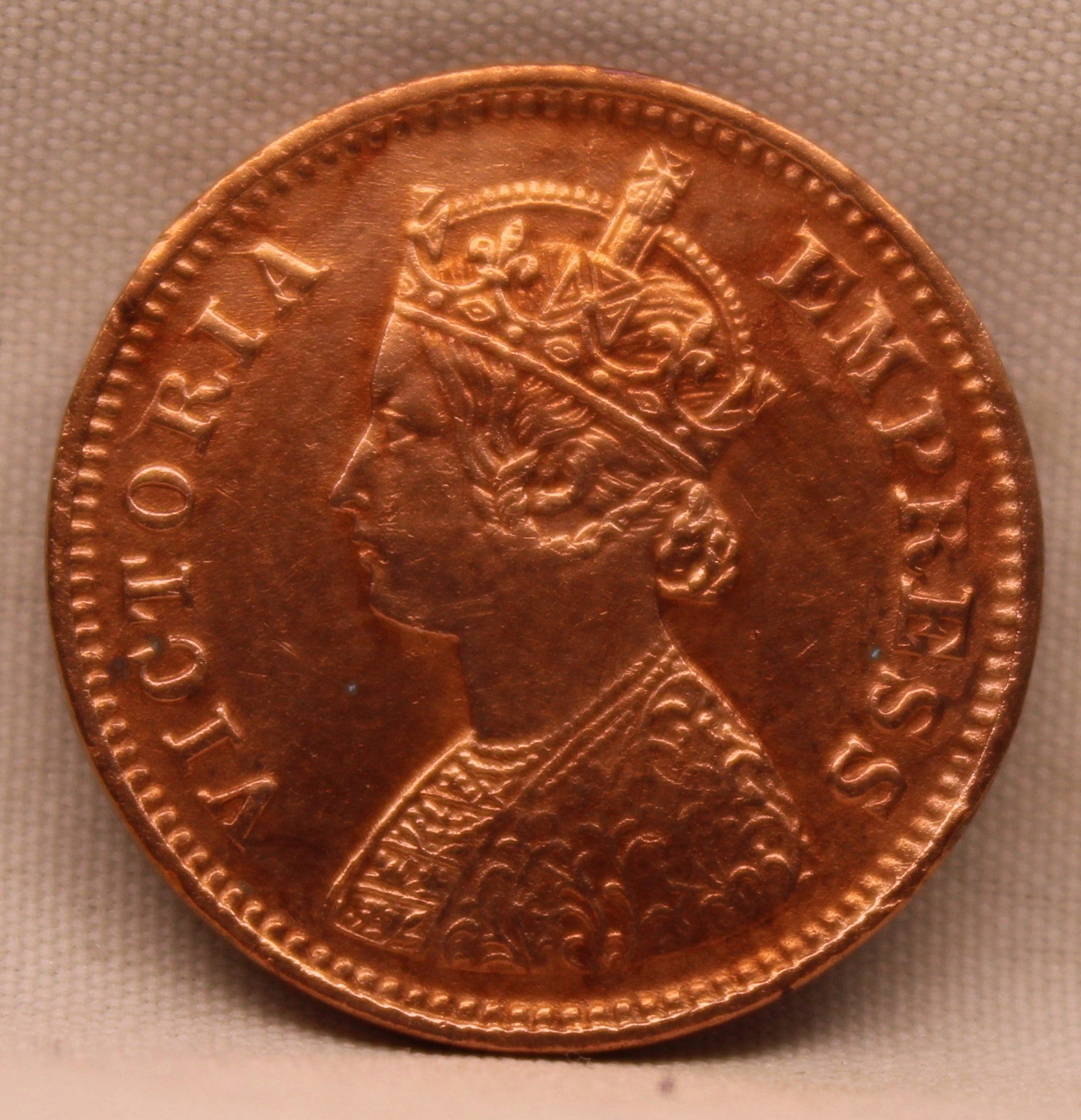 Half Pice Coin 1899 Victoria Queen Copper Coin