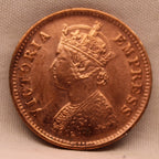 Half Pice Coin 1900 Victoria Queen Copper Coin