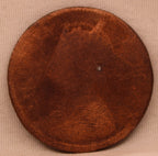 Quarter Anna 1878 Victoria Express Copper Coin