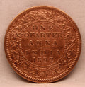 Quarter Anna 1892 Victoria Express Copper Coin