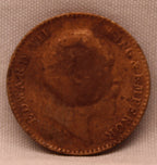 Half Pice Coin of King Edward VII of Calcutta Mint of 1903