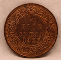 Half Pice Coin of King Edward VII of Calcutta Mint of 1906