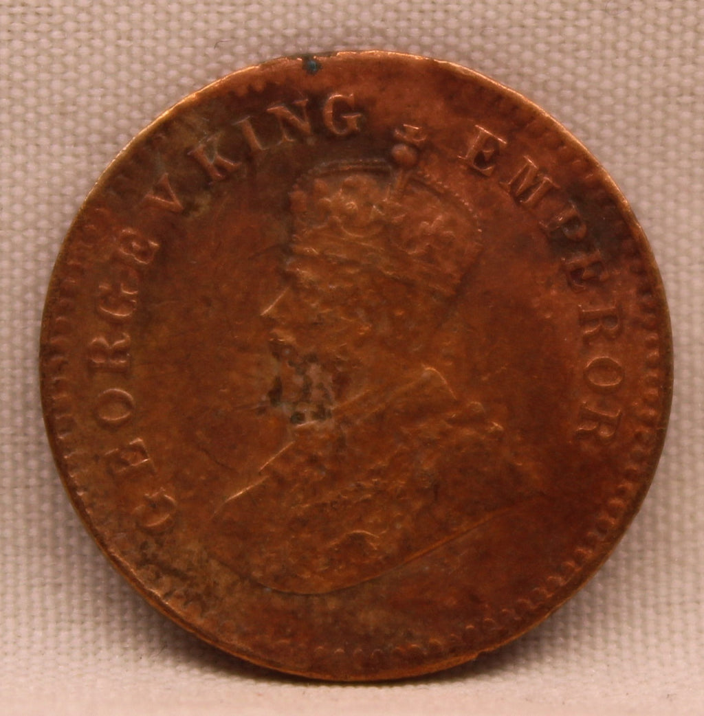 1\12 Anna 1912 George V Bronze coins