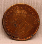 1\12 Anna 1929 George V Bronze coins