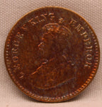 1\12 Anna 1931 George V Bronze coins