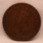 Half Pice 1912 George V Bronze coins