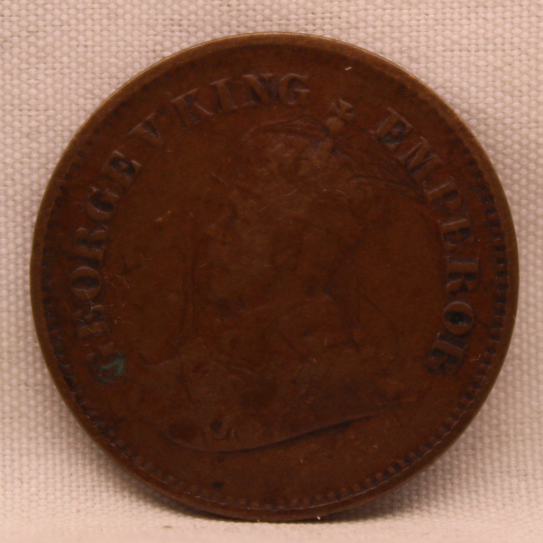 Half Pice 1912 George V Bronze coins