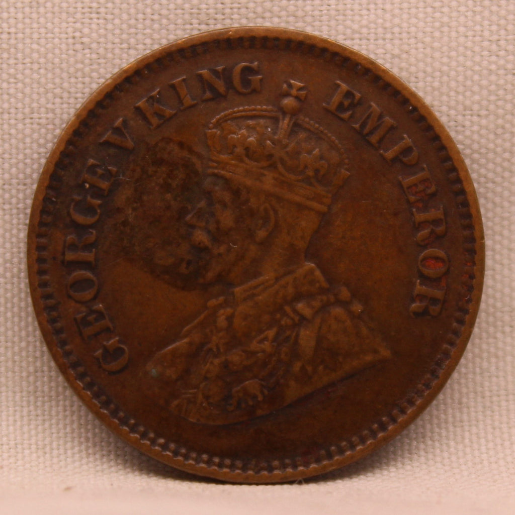 Half Pice 1916 George V Bronze coins