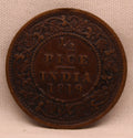 Half Pice 1919 George V Bronze coins