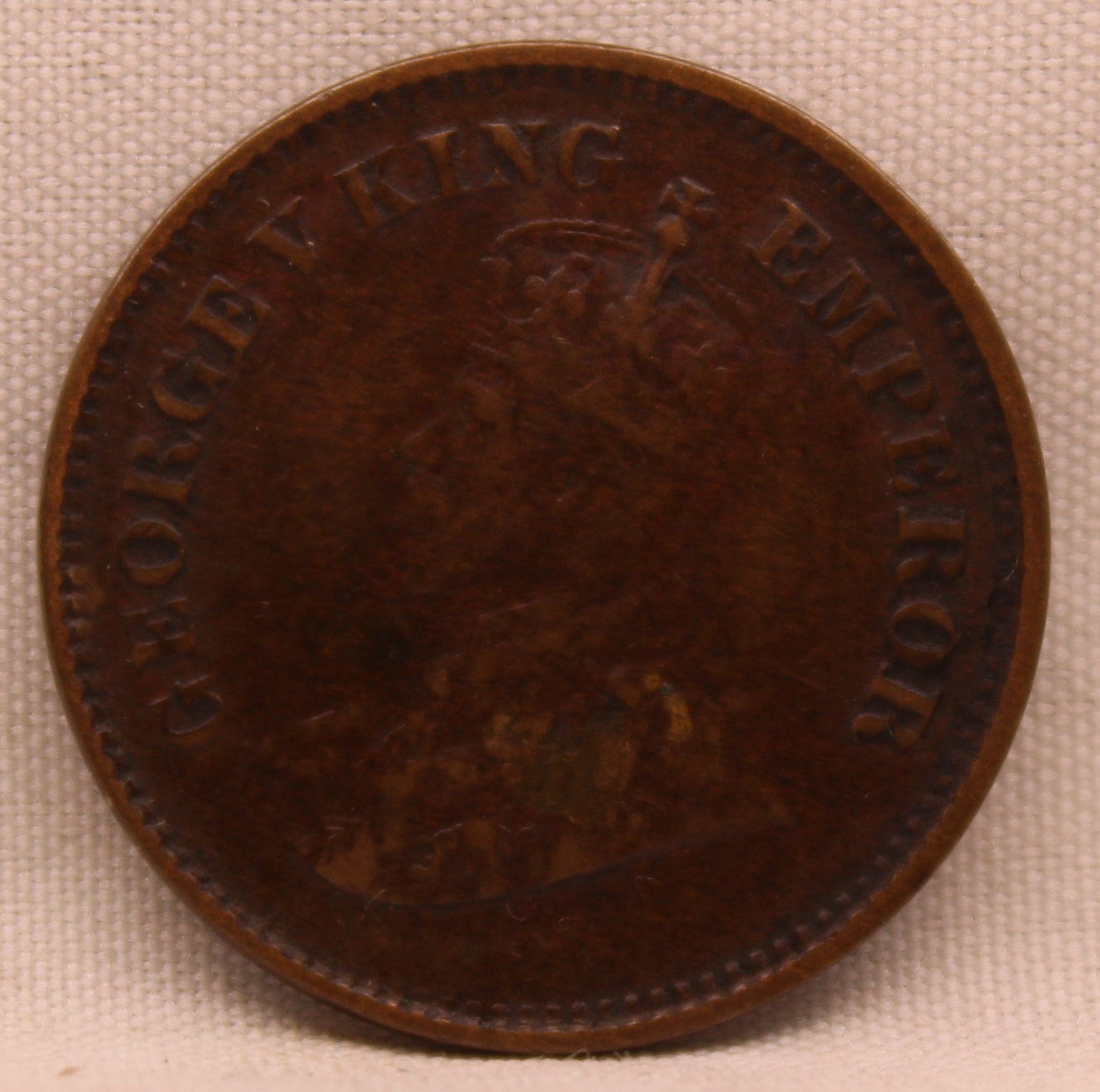 Half Pice 1919 George V Bronze coins