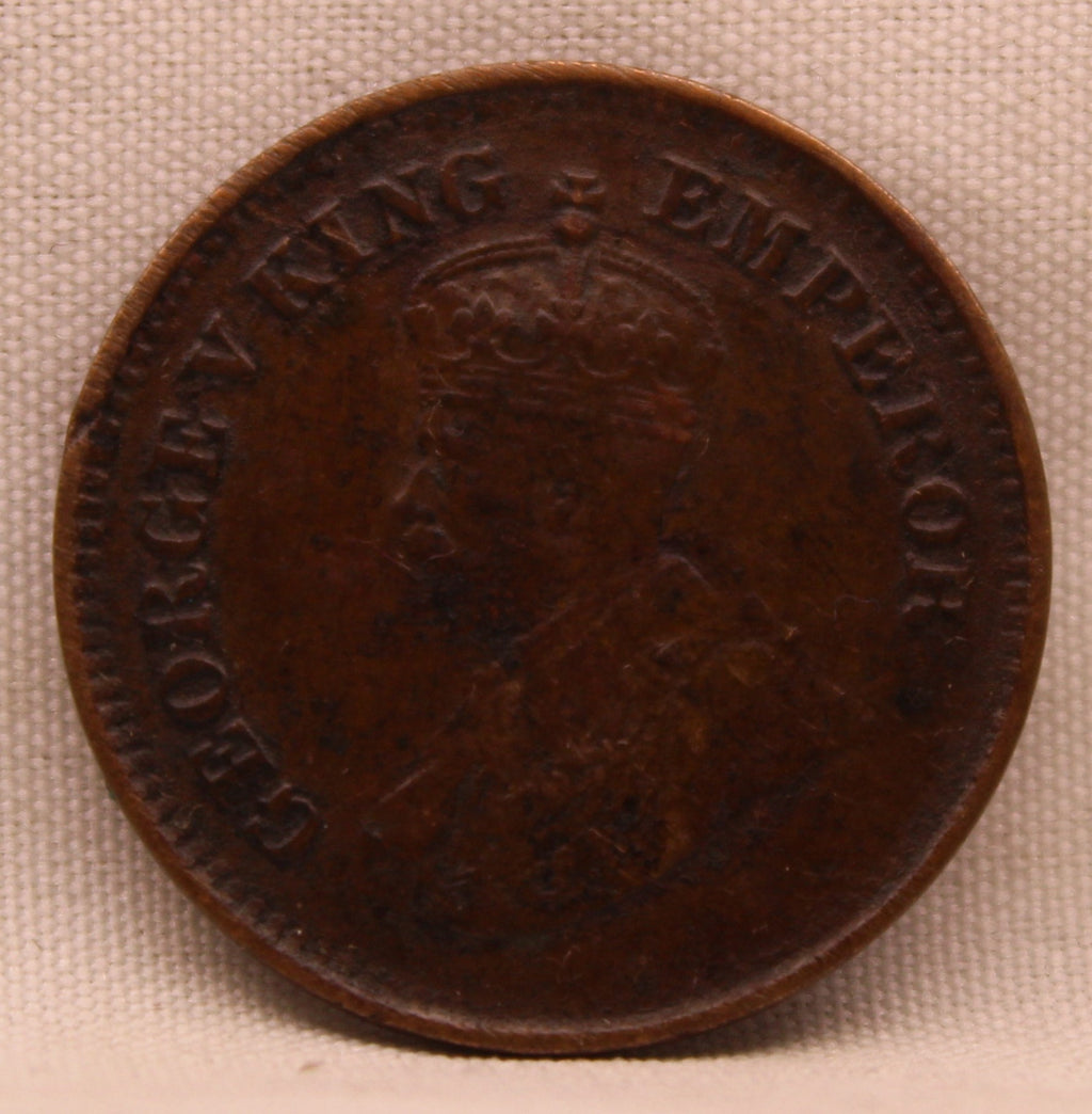 Half Pice 1922 George V Bronze coins