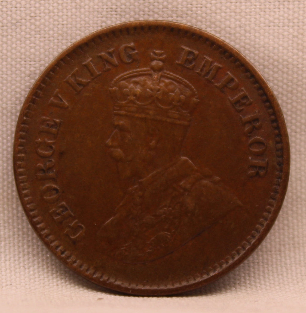 Half Pice 1923 George V Bronze coins