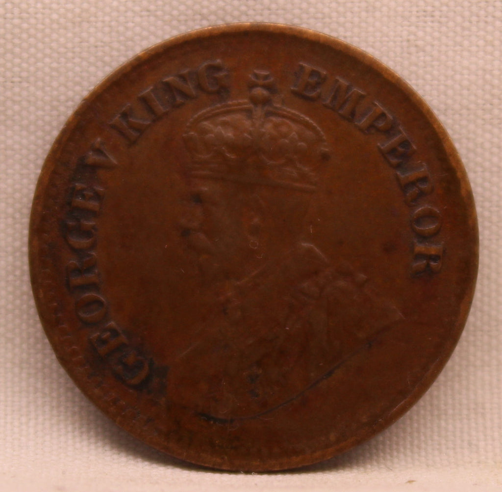 Half Pice 1924 George V Bronze coins