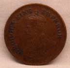 Half Pice 1924 George V Bronze coins