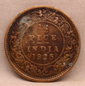 Half Pice 1925 George V Bronze coins