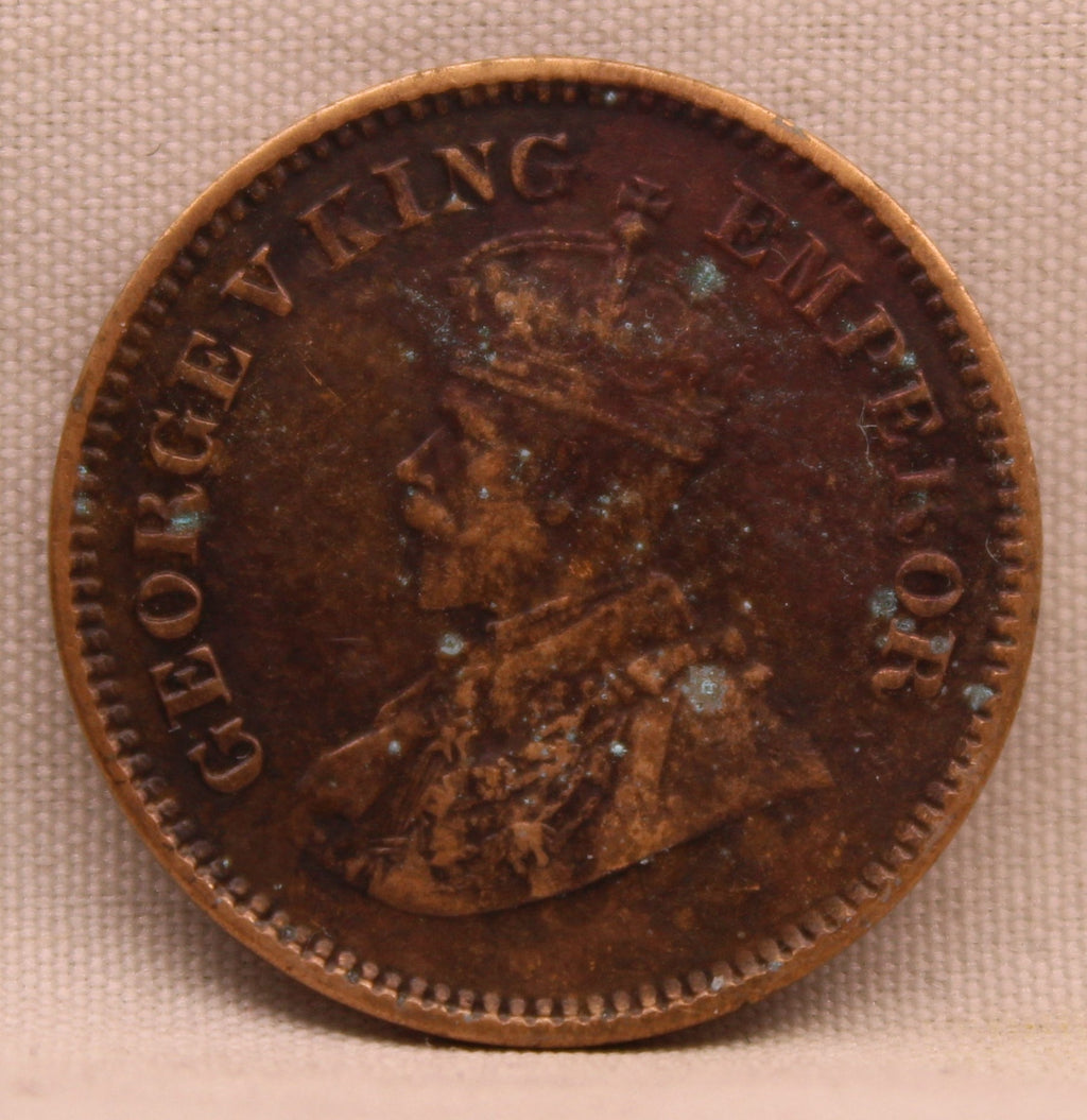 Half Pice 1925 George V Bronze coins