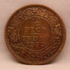Half Pice 1932 George V Bronze coins