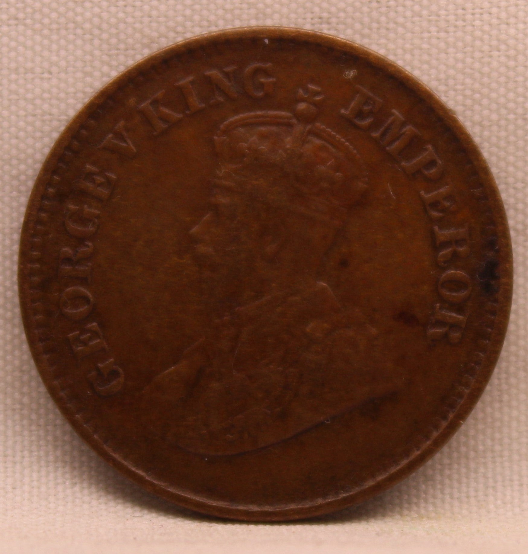 Half Pice 1934 George V Bronze coins